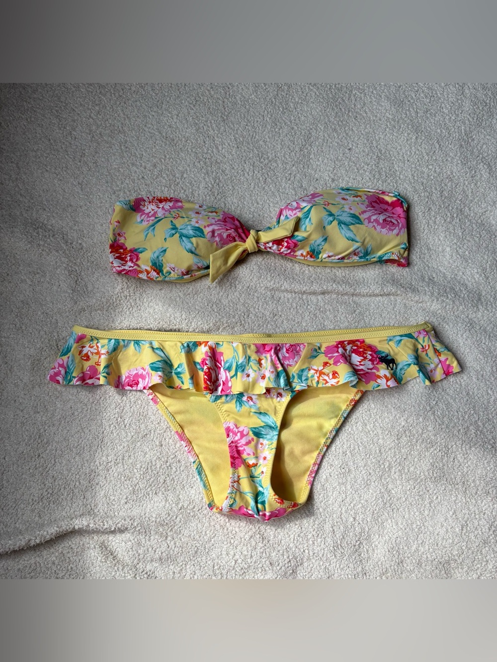 Vintage Y2K Abercrombie and fitch women’s large bikini set